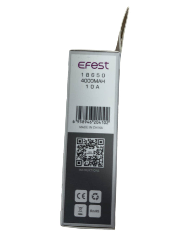 Efest 18650 4000mAh 10A IMR Battery