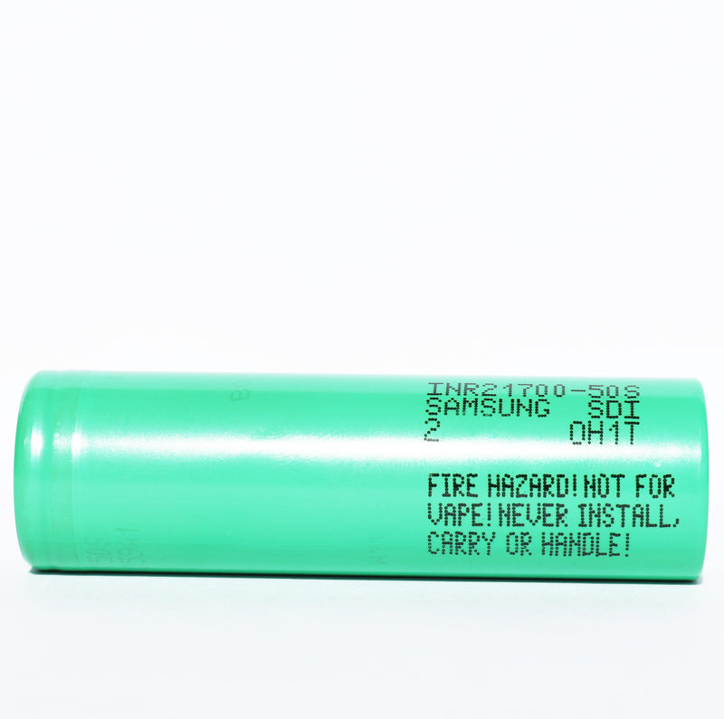 Samsung 50S 21700 5000mAh 25A Battery