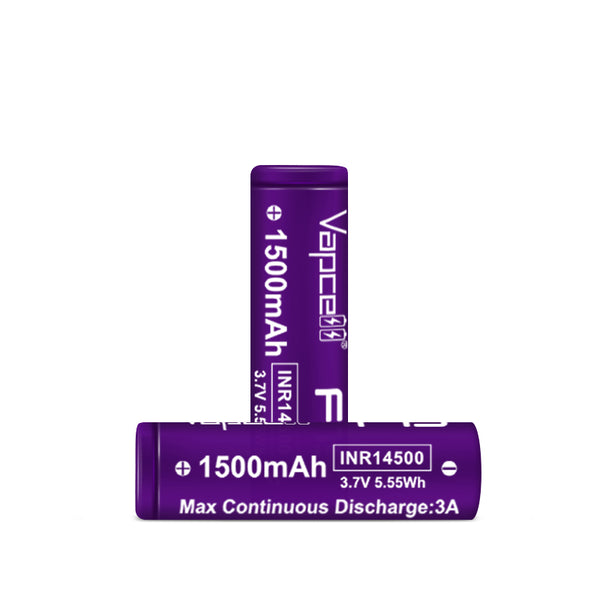 Vapcell 14500 F15 1500mAh 3A Battery