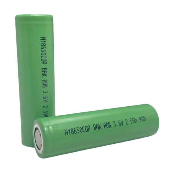 BAK N18650COP 18650 2500mAh 30A Battery