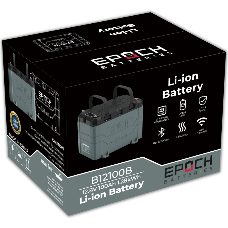 BCLT100  Batterie au Lithium LiFePO4 12V 100 Ah à Décharge Profonde – BC  Battery France Official Website