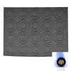 18650 Battery Terminal Insulator Rings - Black Fish Paper - 20pcs