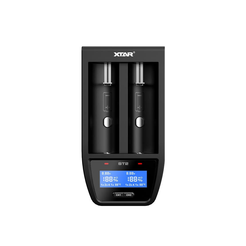 XTAR ST2 2 Bay 4.1A Fast Battery Charger